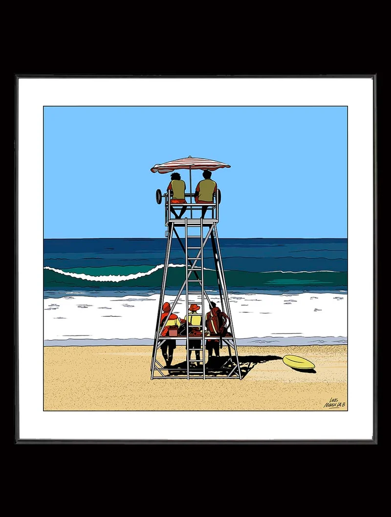 ILLUSTRATION LVUS "L.A/BTZ" - MNS