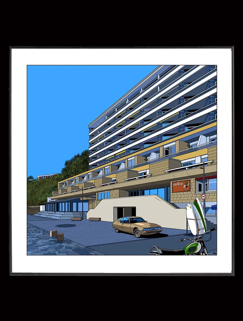 ILLUSTRATION LVUS "L.A/BTZ" - Carlina