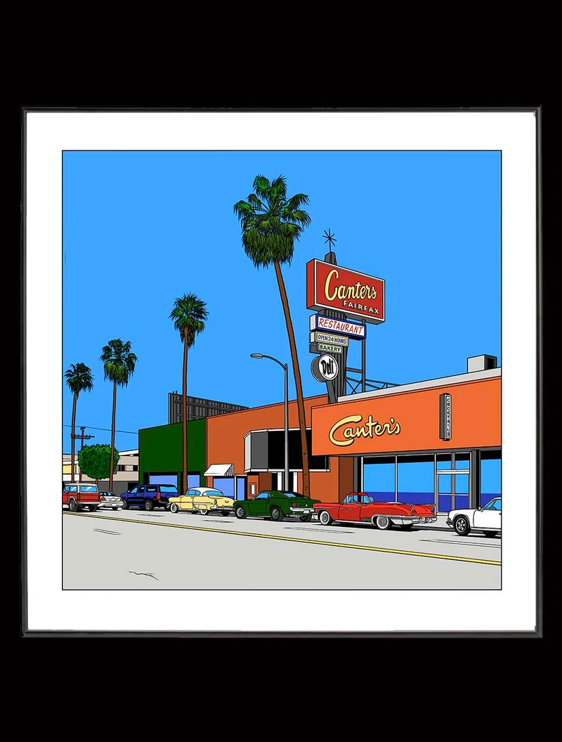 ILLUSTRATION LVUS "L.A/BTZ" - Canters