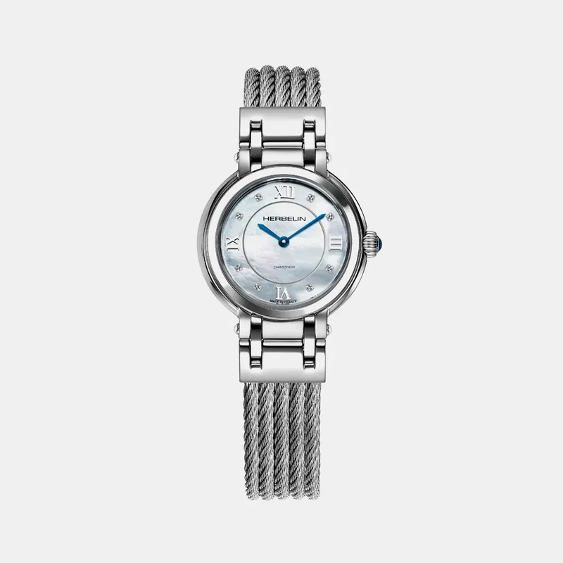 Montre HERBELIN Femme Galet en Acier 17430BC89