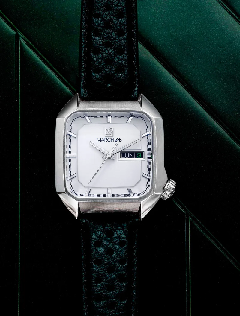 Montre AM2 SLIM ELECTRIQUE White