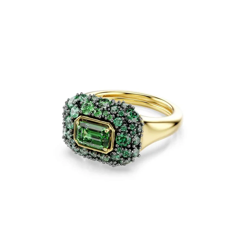 Swarovski Bague Sublima Glam dorée avec cristal rouge 5759920
