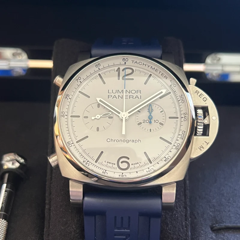 Ensemble complet de chronographe Panerai Luminor PAM01218