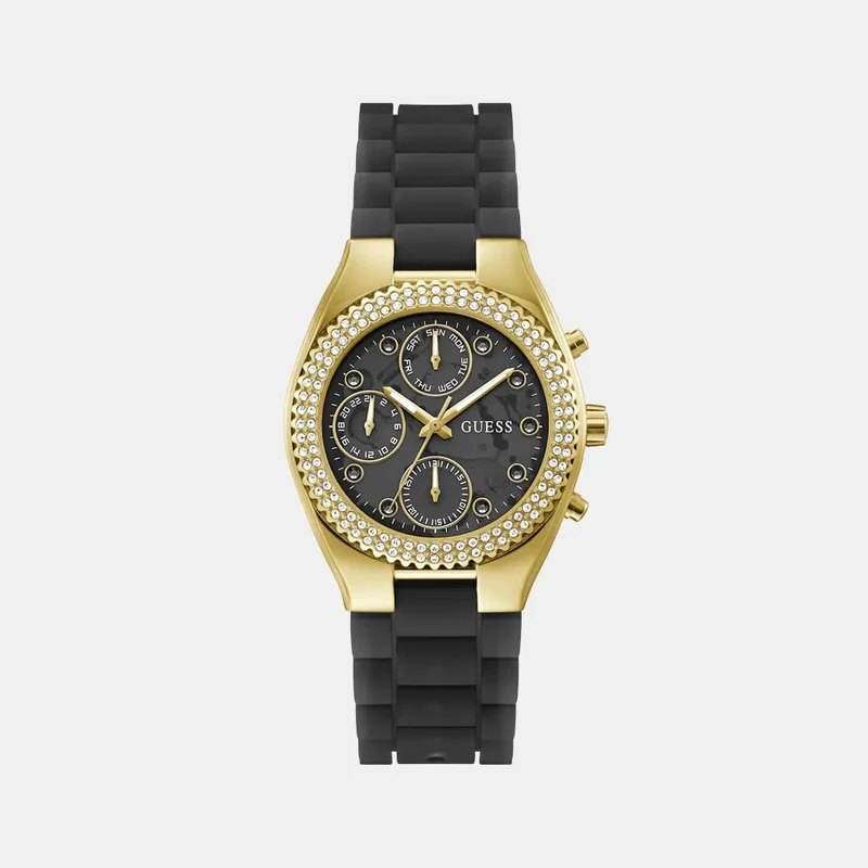 Montre GUESS Femme Jelly en Silicone Noir GW0773L2