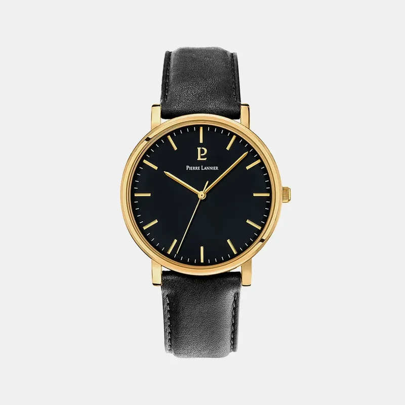 Montre PIERRE LANNIER Homme Essential en Cuir 218F033