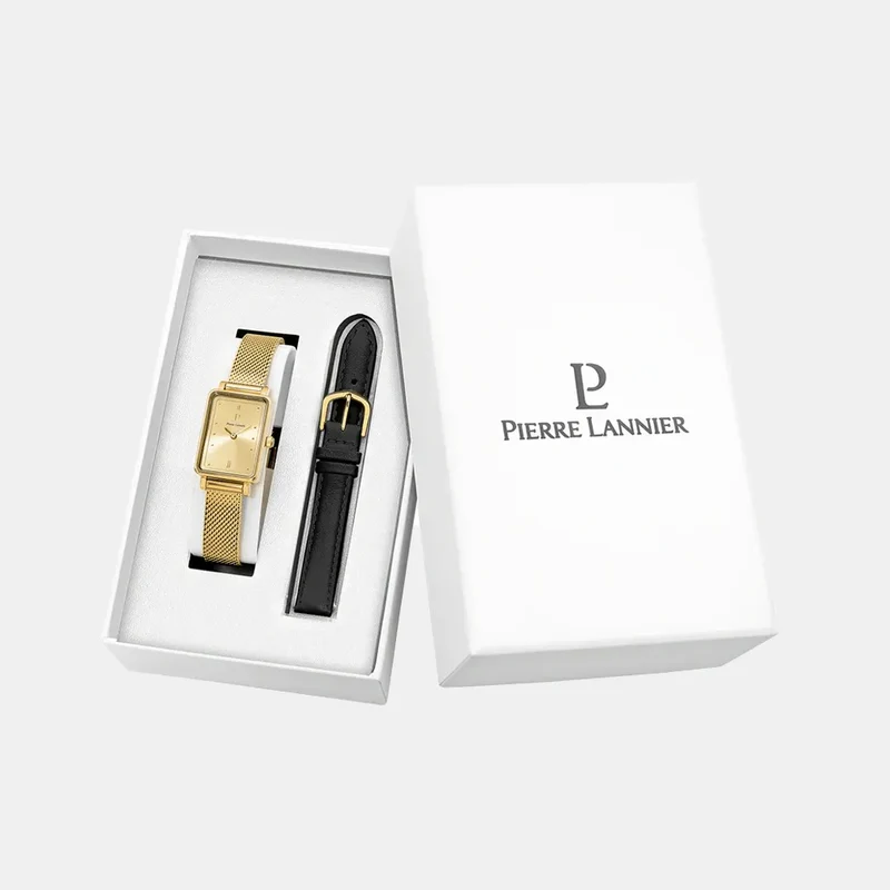 Montre PIERRE LANNIER Femme Ariane Coffret Bracelets Interchangeables 352L542