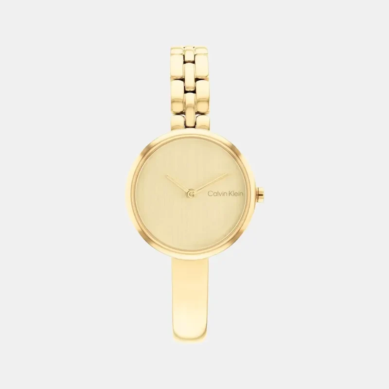 Montre CALVIN KLEIN Femme Sculptural en Acier Doré 25200279