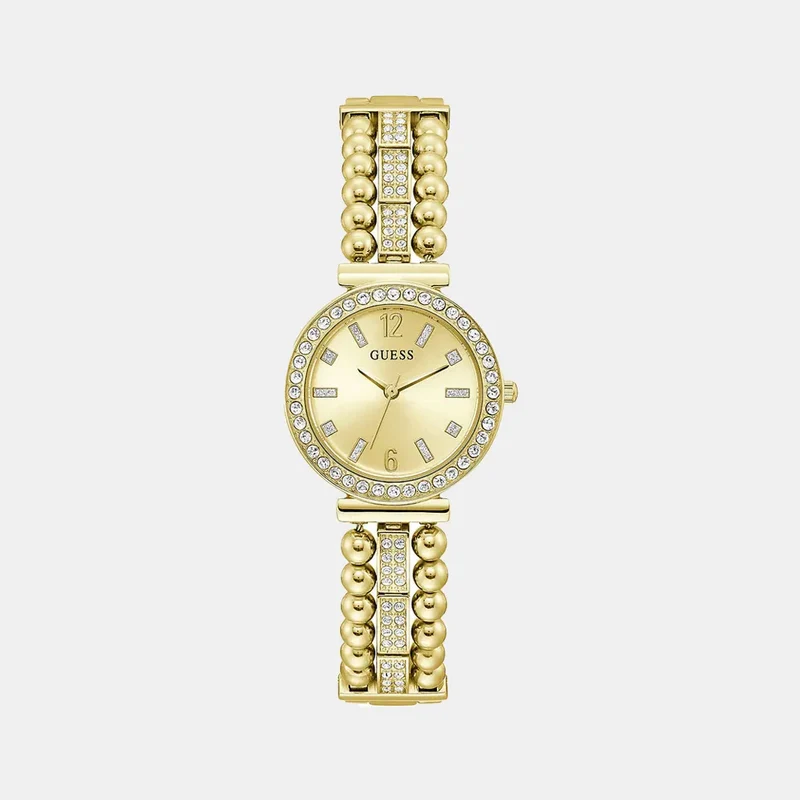 Montre GUESS Femme Ladies Guess en Acier Doré GW0401L2