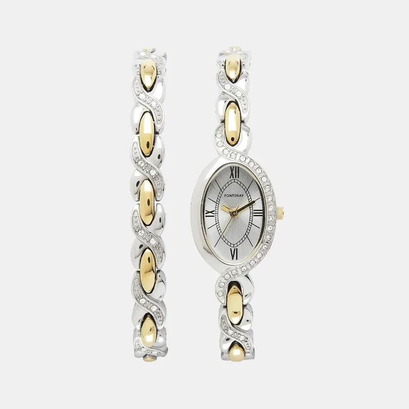 Montre FONTENAY Femme Julia Coffret Montre et Bijoux FPB00401SET