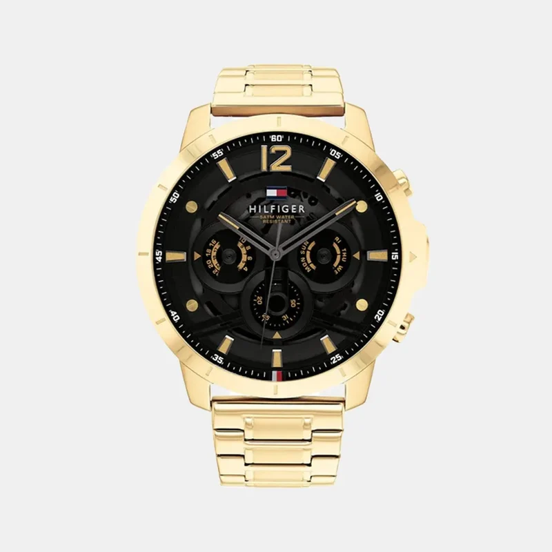 Montre TOMMY HILFIGER Homme Luca en Acier Doré 1710511