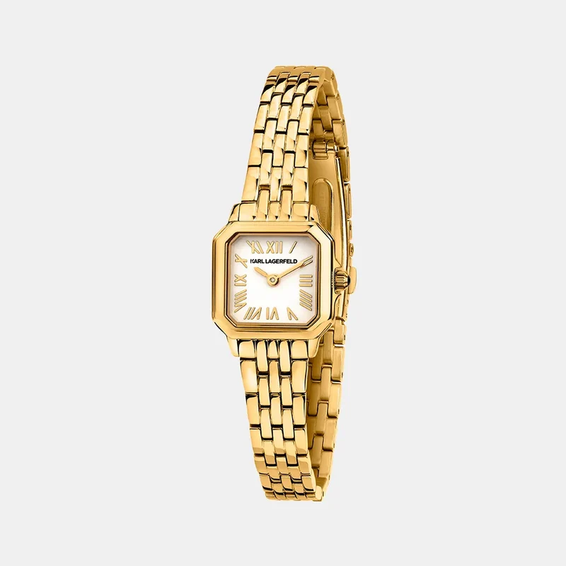Montre KARL LAGERFELD Femme Icon square mini en Acier Doré R0553111505
