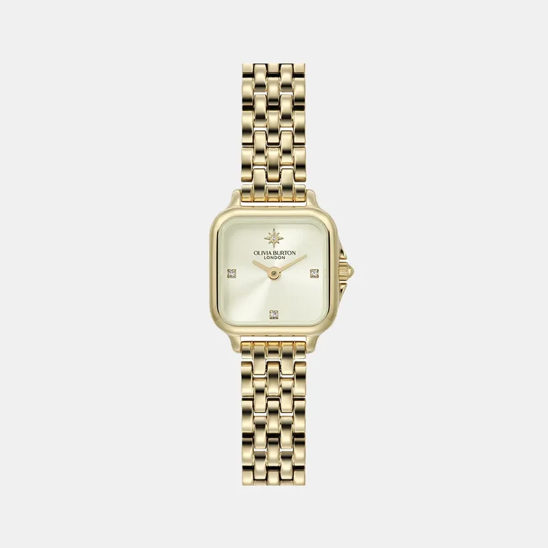 Montre OLIVIA BURTON Femme Grosvenor en Acier Doré 24000257