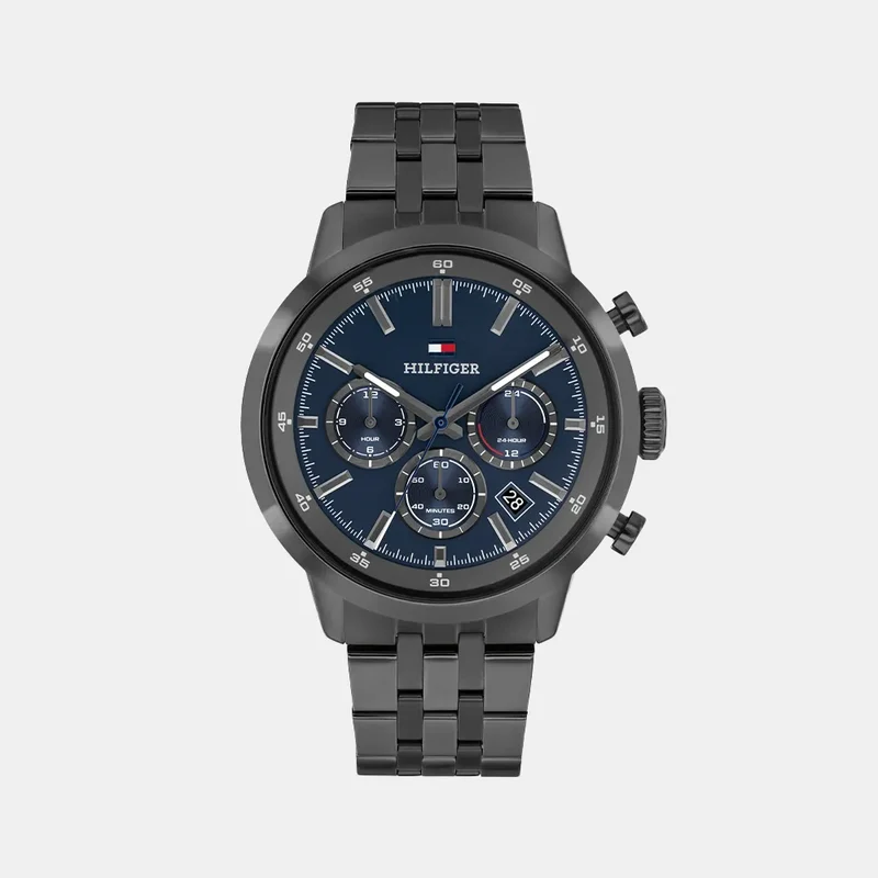 Montre TOMMY HILFIGER Homme KENT en Acier Noir 1710755