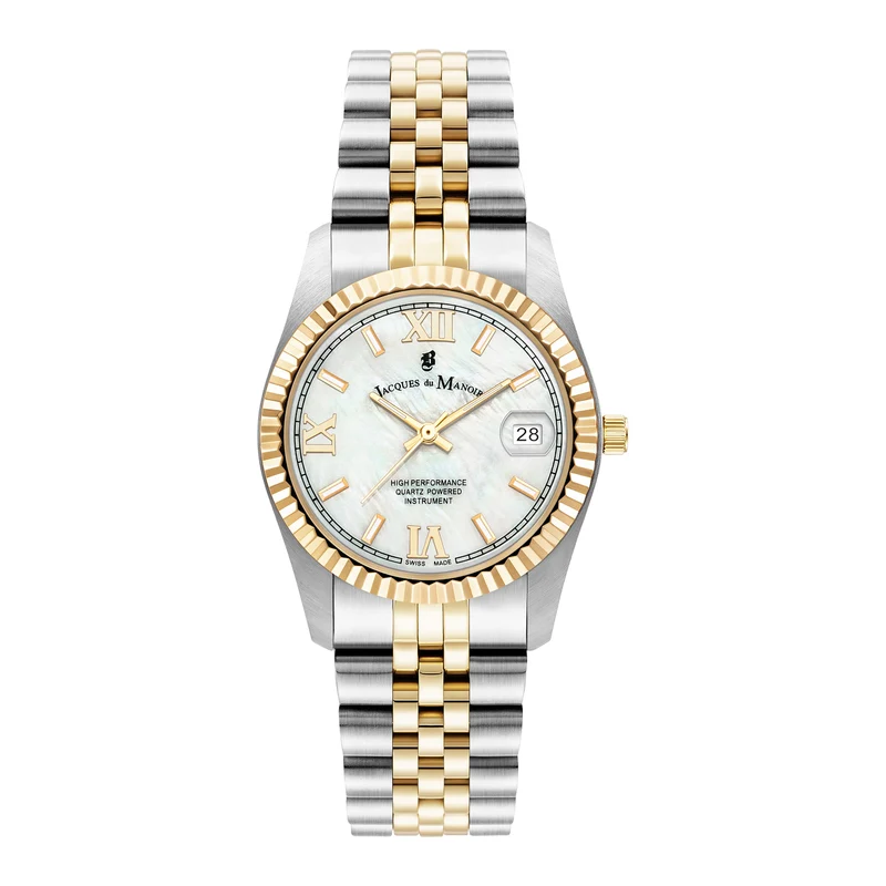 Jacques du Manoir Inspiration Prestige Femmes Montre Or JWL01303
