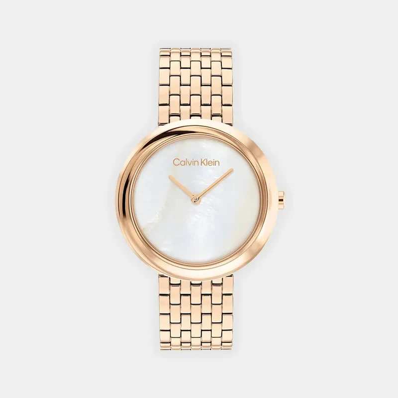 Montre CALVIN KLEIN Femme Twisted Bezel en Acier 25200322