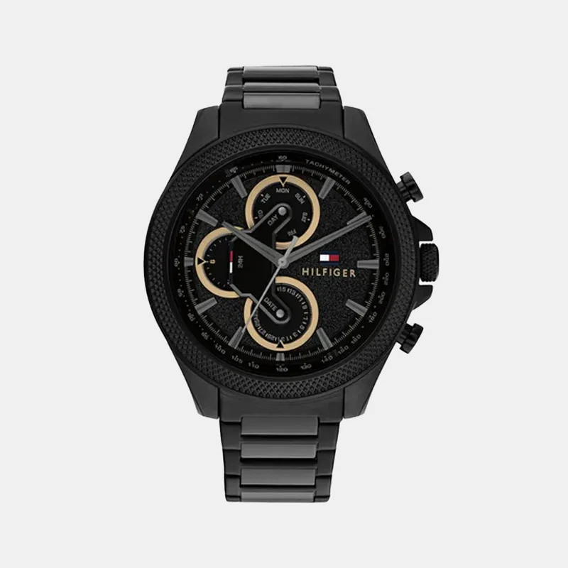 Montre TOMMY HILFIGER Homme Clark en Acier Noir 1792081