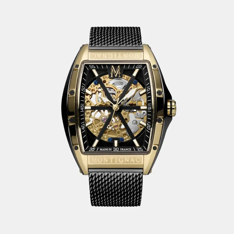 Montre MONTIGNAC Paladin Homme Automatique en Acier MOW413