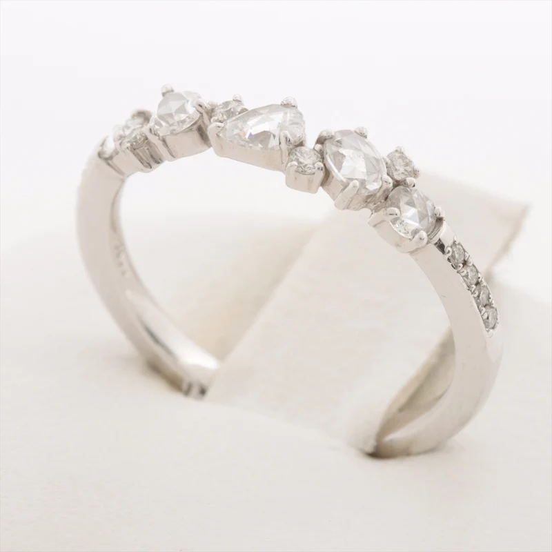 Bague Diamant 0.30 ct Platine 900 2.9g
