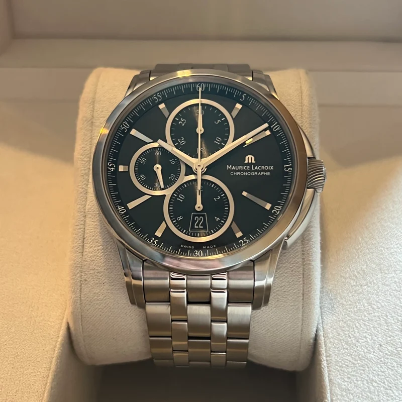 Maurice Lacroix Pontos Chronographe Coffret Complet PT6188