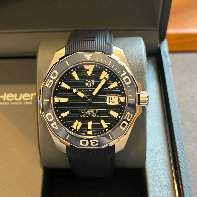 Montre TAG Heuer Aquaracer complète WAY201B.FT6150