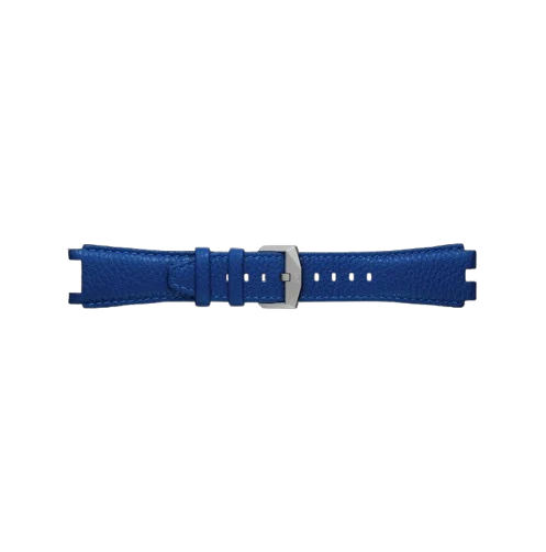 Bracelet en cuir de vache bleu pour MANTA-X