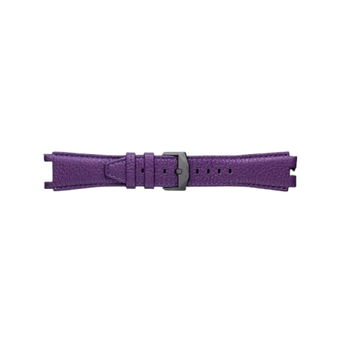 Bracelet en cuir de vache violet pour MANTA-X