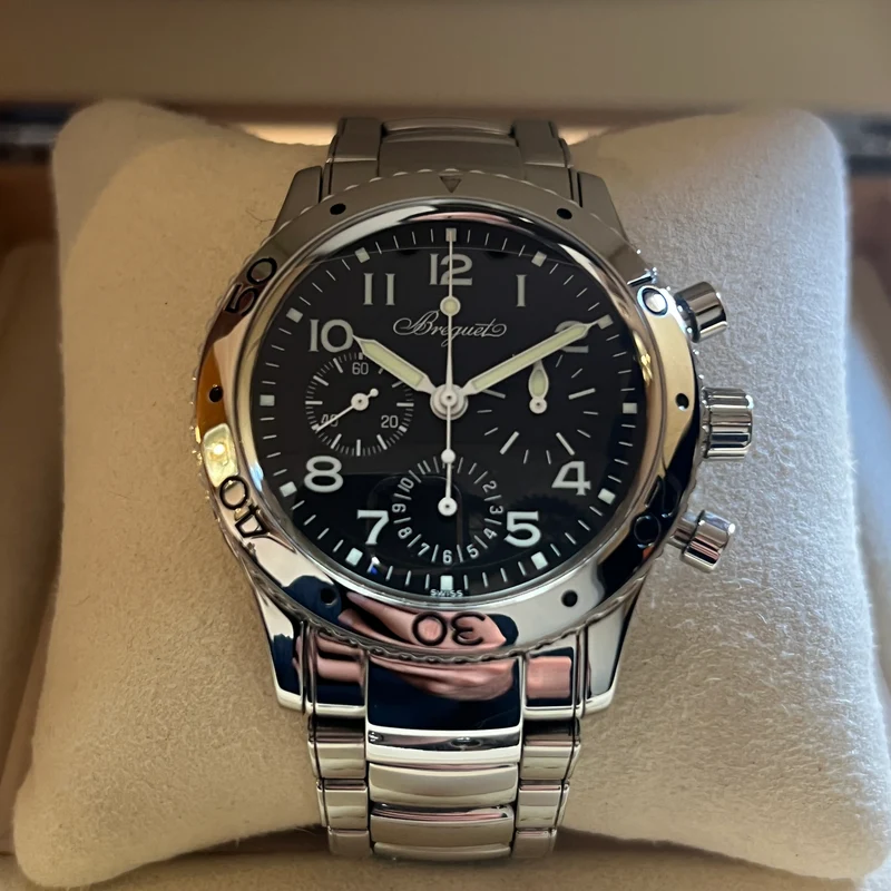 Breguet Type XX Cadran Noir Ensemble Complet G3800ST92SW9