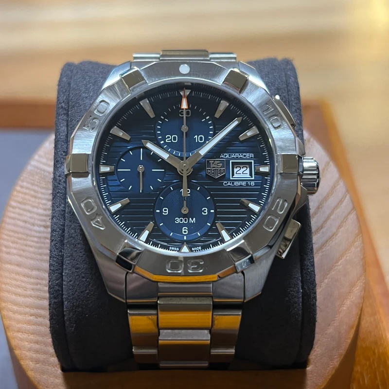 Tag Heuer Aquaracer Chronographe Automatique Ensemble Complet CAY2112