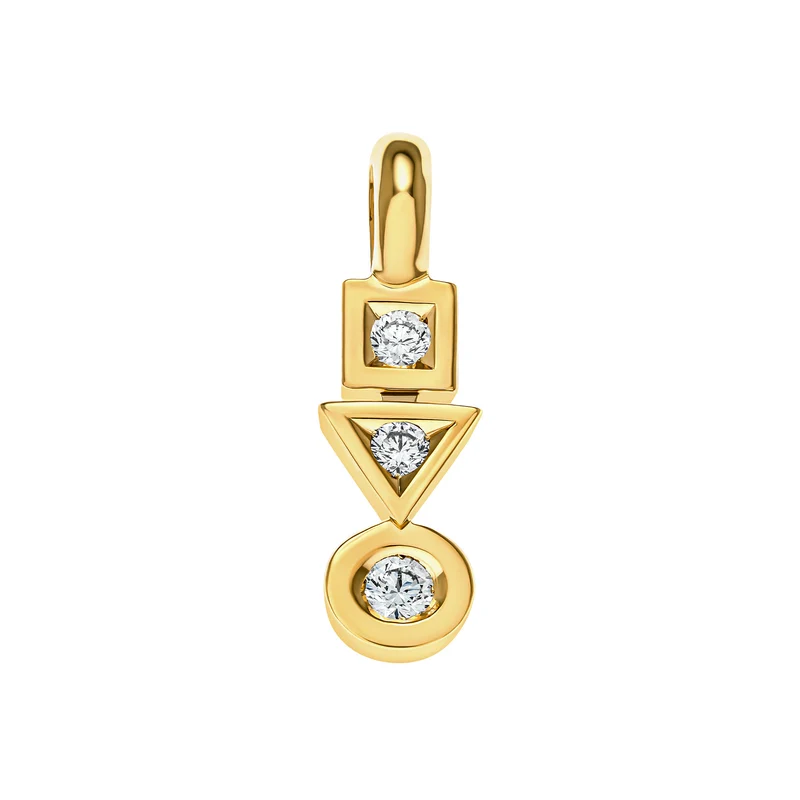 Pendentif Trilogie sens 0,15 carats