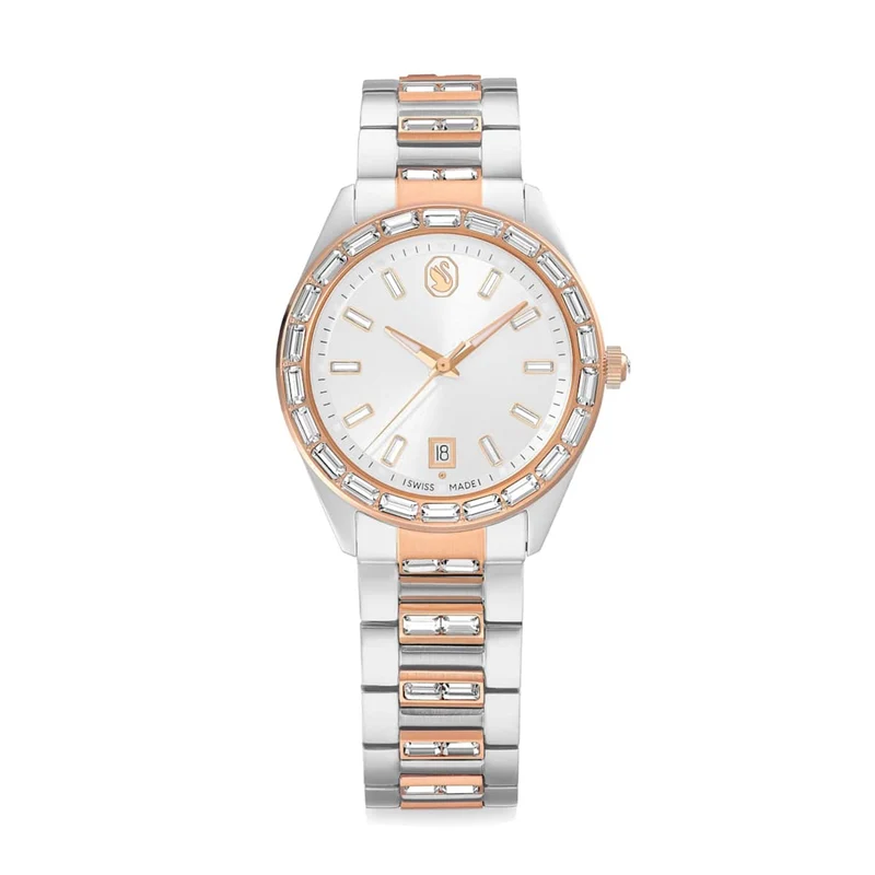Swarovski Montre femme Matrix multicolore en acier inoxydable 5734663