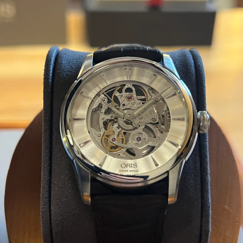 Oris Artelier Skeleton Ensemble complet 01 734 7670 4051