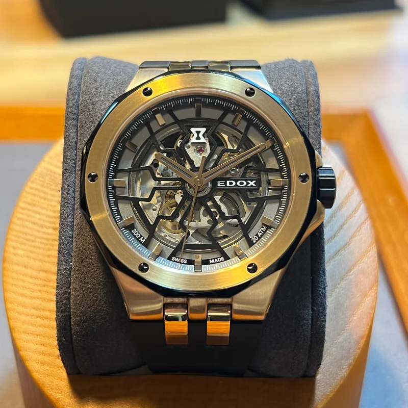Edox Delfin The Original Mecano Full Set 85303-357RN-NRN