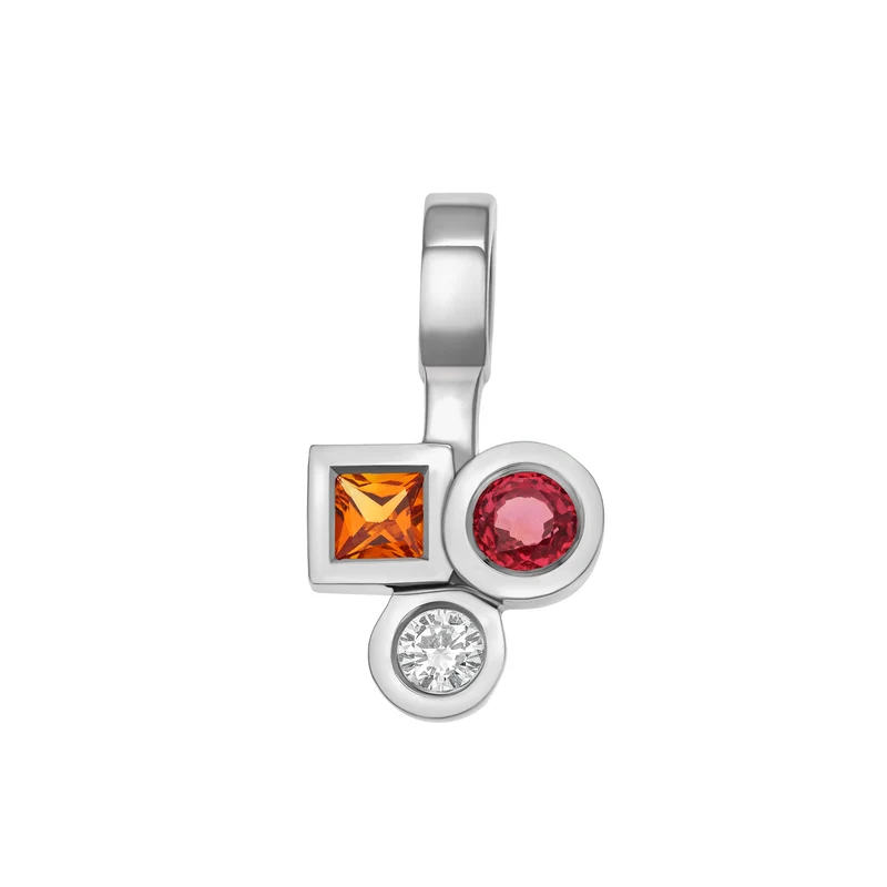 Pendentif Marélie XS Trilogie Rouge