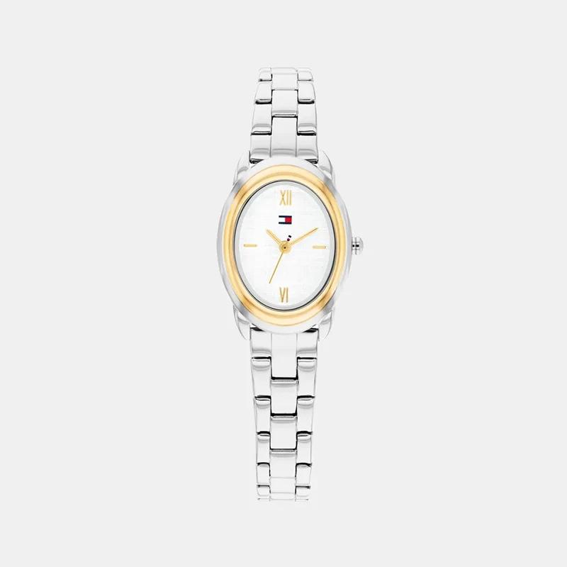 Montre TOMMY HILFIGER Femme DEMI OVAL en Acier 1782874
