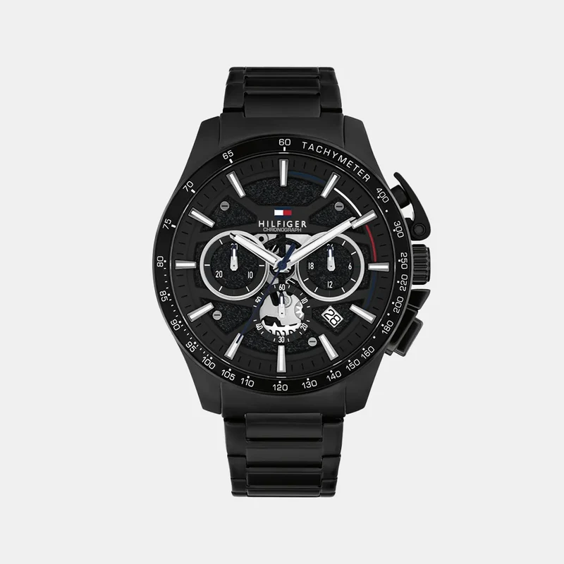 Montre TOMMY HILFIGER Homme BANK Chronographe en Acier 1792262