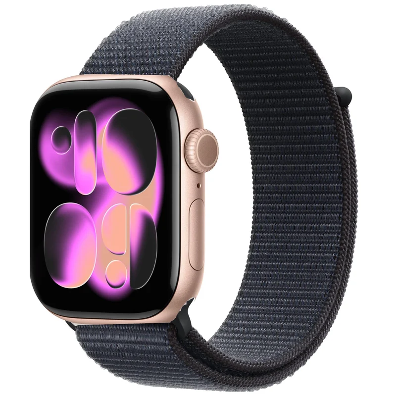 Apple Watch Series 11 42mm Rose Gold Aluminium Case GPS + Cellular Sport Loop [~Refurbished]