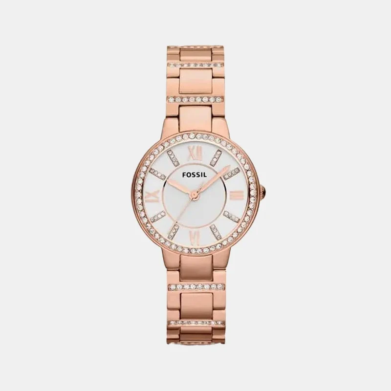 Montre FOSSIL Femme Virginia en Acier Doré rose ES3284