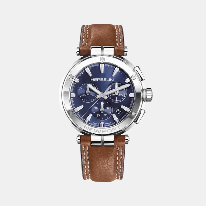 Montre HERBELIN Homme Newport Chronographe 37658AP15GD