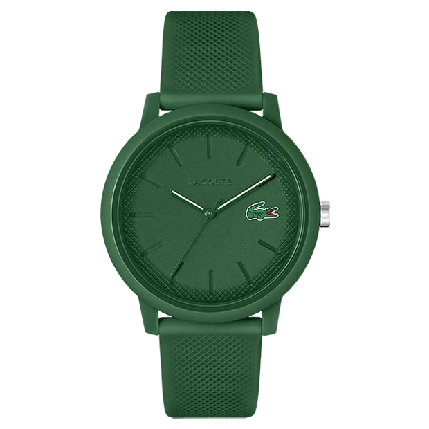 Montre LACOSTE Homme 12.12 en Silicone Vert 2011170