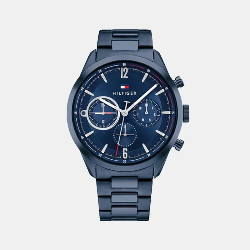 Montre TOMMY HILFIGER Homme Matthew en Acier Bleu 1791945
