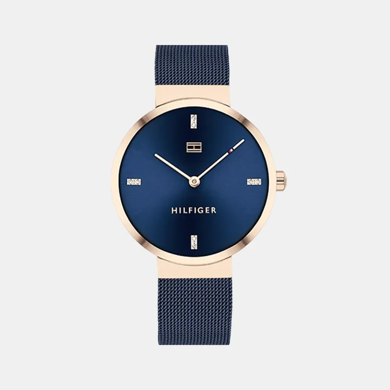 Montre TOMMY HILFIGER Femme Liberty en Acier Milanais Bleu