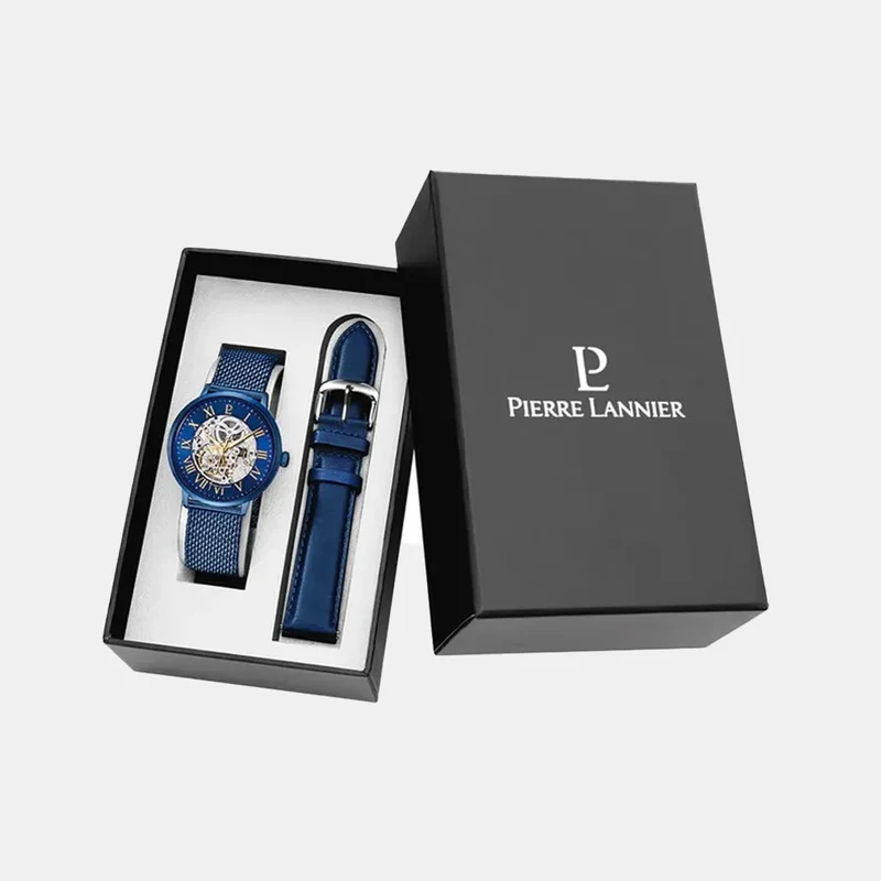 Montre PIERRE LANNIER Homme Automatic Coffret 446D468