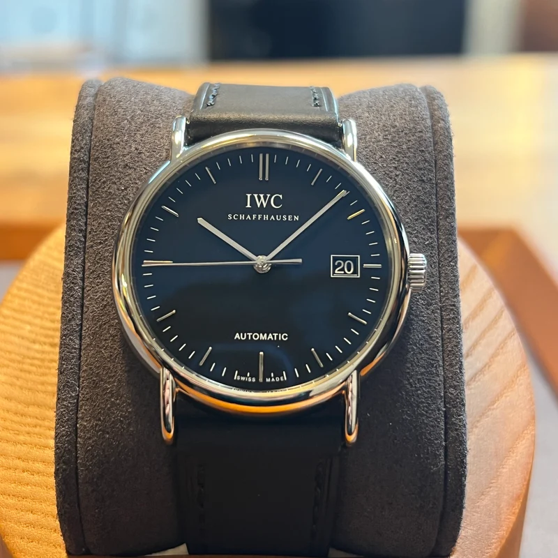 IWC Portofino Automatique Date Cadran Noir IW353304