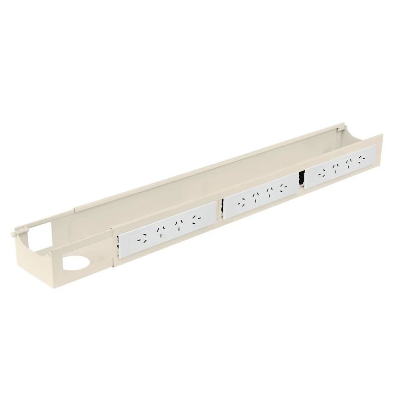 Quad Frame Channel + Mounting Bracket - Wheat / 12 Plugs