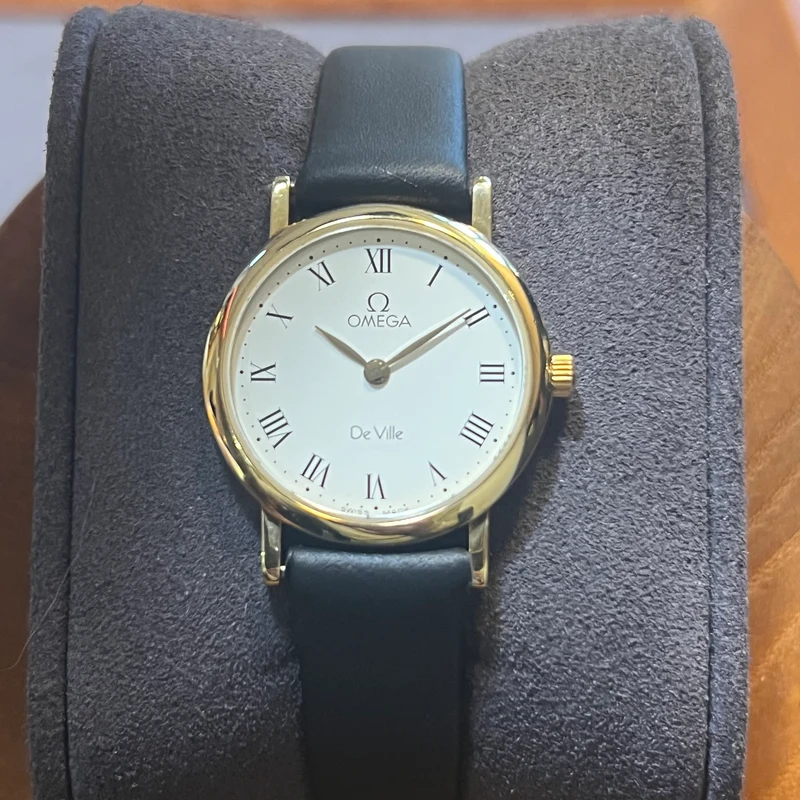 Omega De Ville Vintage Cal 1378 Ensemble complet en or jaune