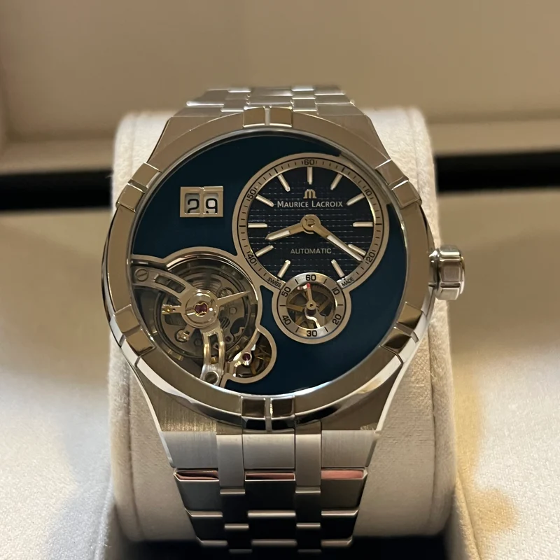 Maurice Lacroix Aikon Master Grand Date Full Set AI6118-SS00E-430-C