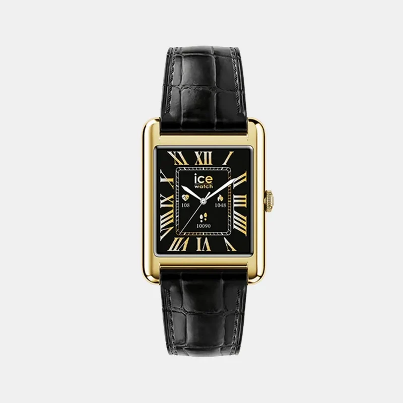 Montre ICE-WATCH ICE Smart TK 2.0 Femme en Cuir Noir 025285