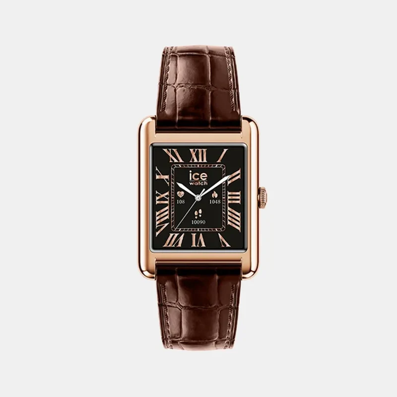 Montre ICE-WATCH ICE Smart TK 2.0 Femme en Cuir Marron 025382