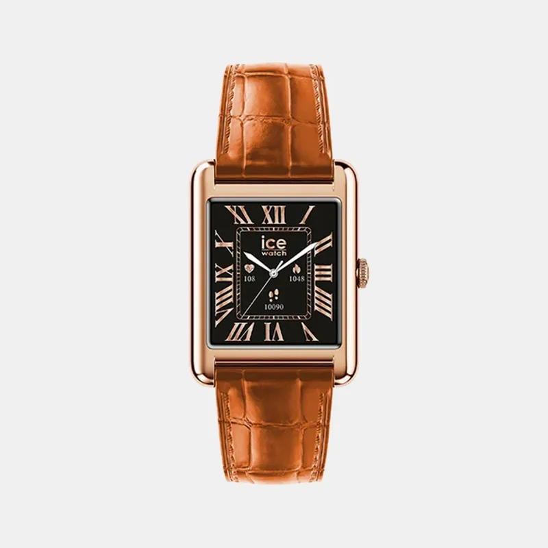Montre ICE-WATCH ICE Smart TK 2.0 Femme en Cuir Marron 025383
