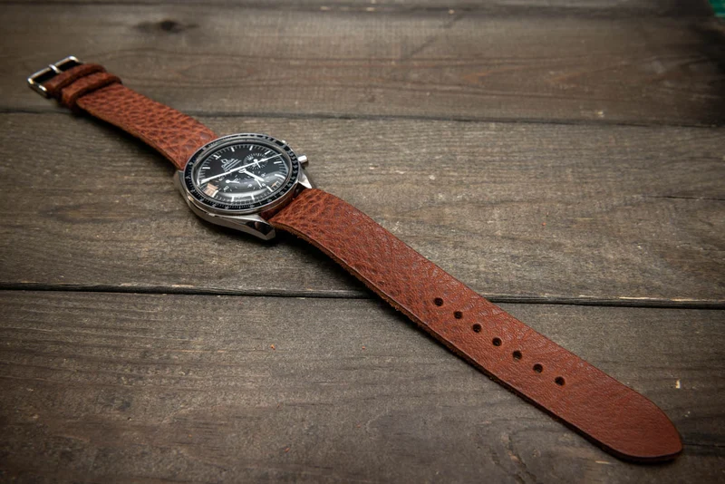 One-piece, single pass watch band, watch strap 10-26 mm